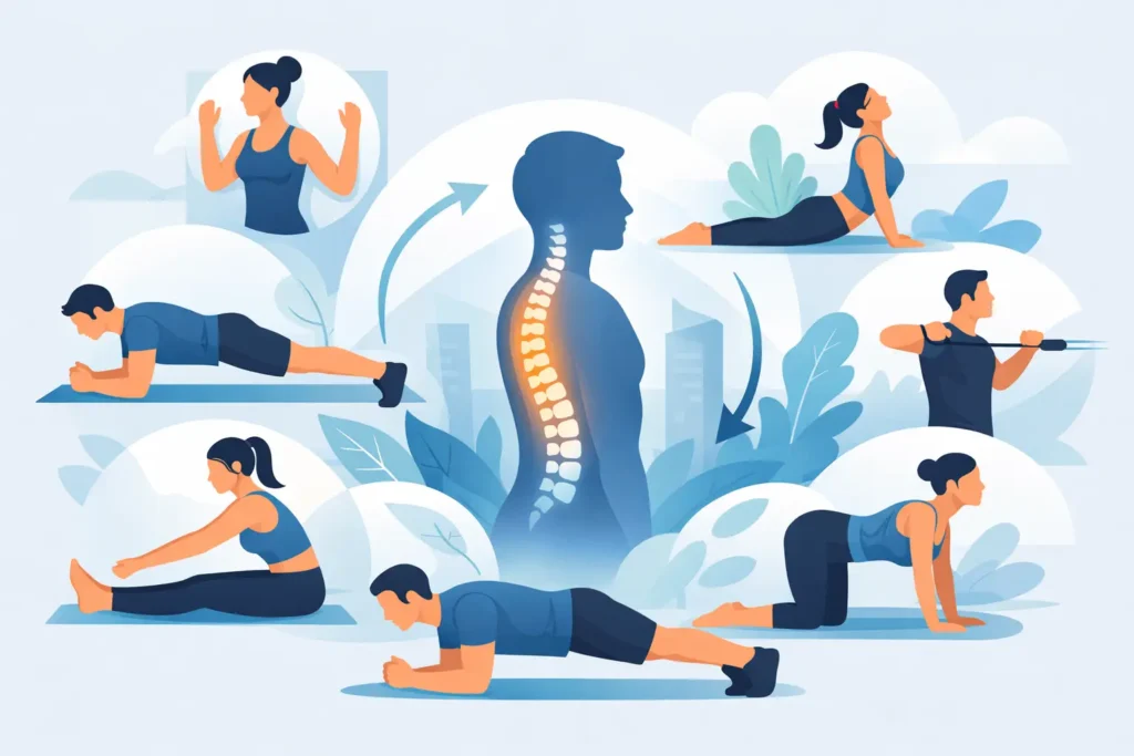 8 melhores exercícios para postura no treino