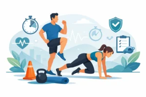 Como usar HIIT com segurança no seu treino