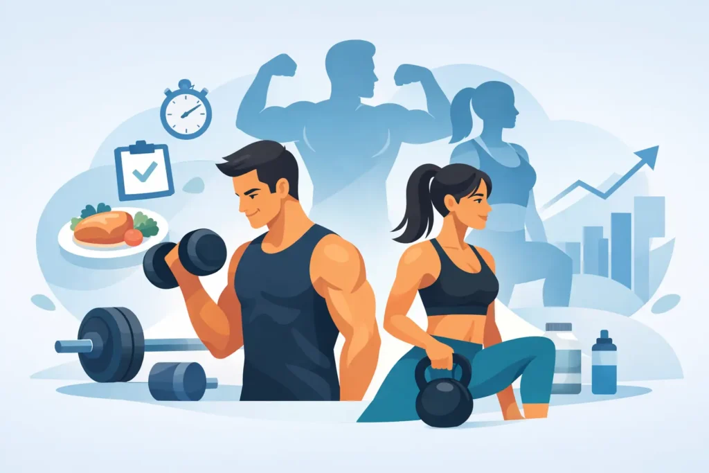 Treino para definição muscular que funciona