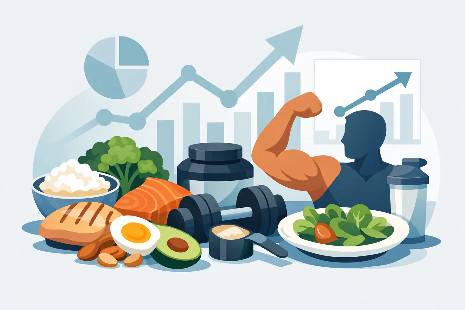 Alimentos para ganhar massa com estratégia