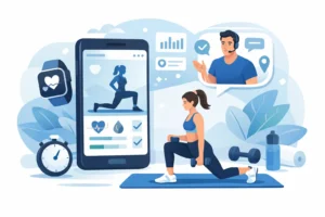 App de treino com acompanhamento funciona?