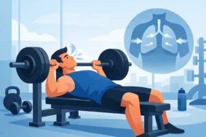 Como respirar na musculação sem perder força