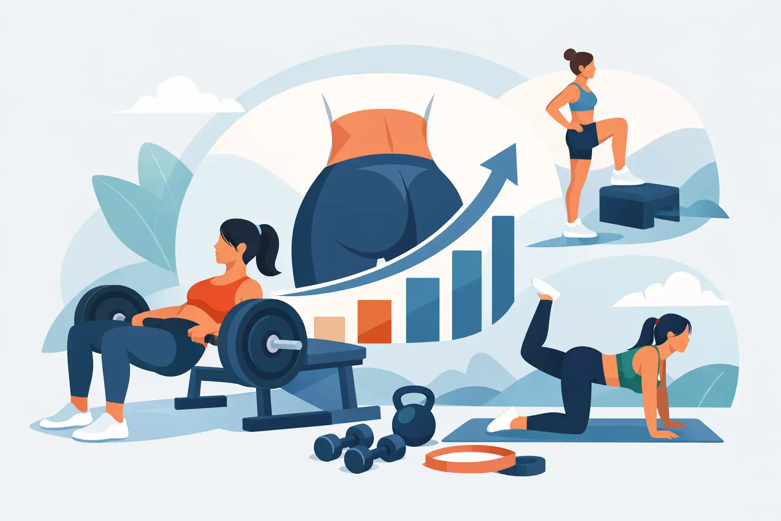 Melhores exercícios para glúteos e como progredir