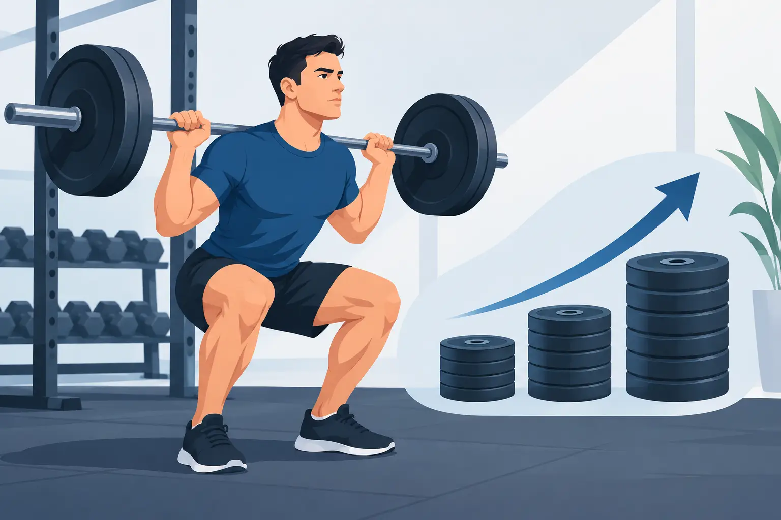 Quando aumentar as cargas no treino de musculação?