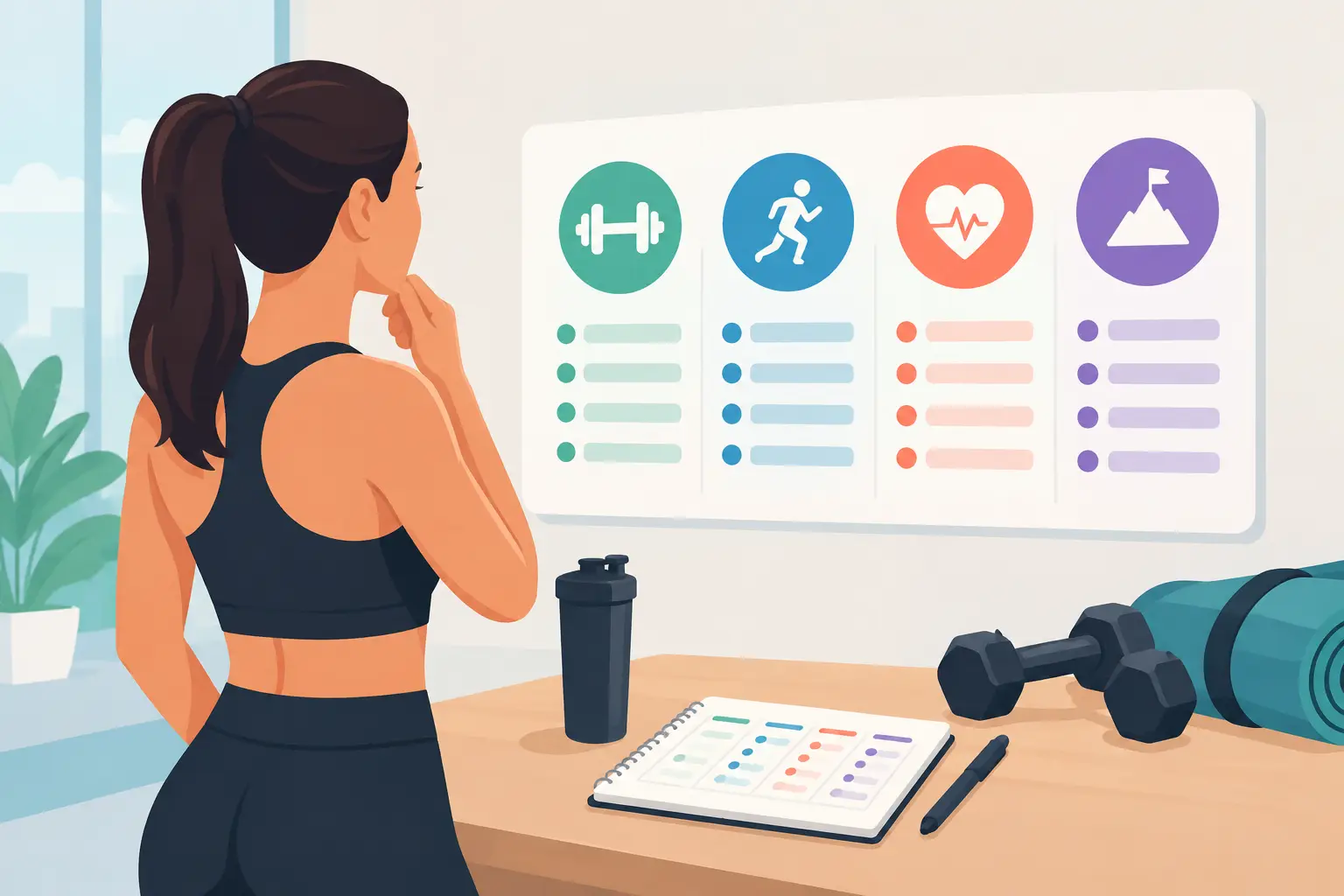 Como organizar treino por objetivos sem achismo