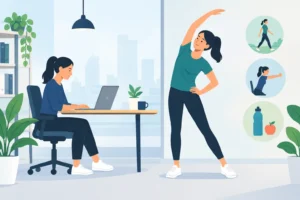 Como reduzir sedentarismo no trabalho de vez