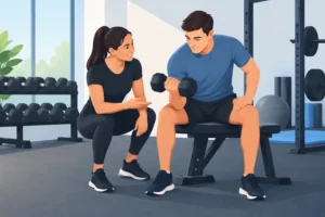 Sedentário começa musculação com segurança