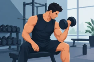 Treino de hipertrofia para ganhar massa de verdade